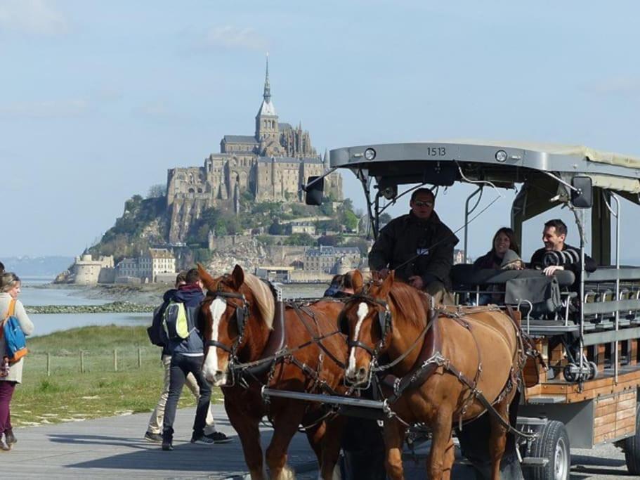 Maison Proche Du Mont Saint Michel ปงตอร์ซง ภายนอก รูปภาพ